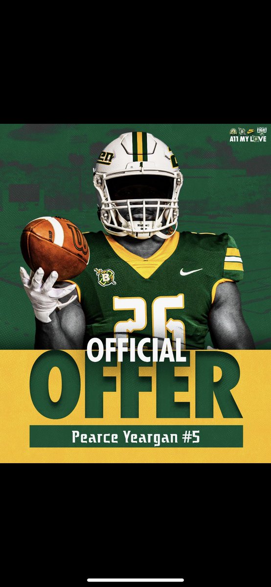 Pearce Yeargan (@pearceyeargan) on Twitter photo All Glory to God! After a great talk with Coach <a href="/MAsagunla/">Mayowa Asagunla</a> I’m blessed to receive my 2nd offer from Belhaven University!!
<a href="/babbottlevone/">Brad Abbott</a> <a href="/rush_undra/">Coach Undra Rush</a> <a href="/CoachLittle1206/">Justin Little</a> <a href="/QBCountry/">QB Country</a> <a href="/QBC_Mobile/">QB Country - Mobile, Al</a> <a href="/QBC_Bham/">QB Country Birmingham</a> <a href="/QBHitList/">QBHitList.com</a> <a href="/DexPreps/">DexPreps</a> <a href="/HallTechSports1/">Hall-Tech Sports</a> <a href="/bradyack/">Brady Ackerman</a> <a href="/Coach_CDN2/">CJ Nightingale</a> ! All Glory to God! After a great talk with Coach <a href="/MAsagunla/">Mayowa Asagunla</a> I’m blessed to receive my 2nd offer from Belhaven University!!
<a href="/babbottlevone/">Brad Abbott</a> <a href="/rush_undra/">Coach Undra Rush</a> <a href="/CoachLittle1206/">Justin Little</a> <a href="/QBCountry/">QB Country</a> <a href="/QBC_Mobile/">QB Country - Mobile, Al</a> <a href="/QBC_Bham/">QB Country Birmingham</a> <a href="/QBHitList/">QBHitList.com</a> <a href="/DexPreps/">DexPreps</a> <a href="/HallTechSports1/">Hall-Tech Sports</a> <a href="/bradyack/">Brady Ackerman</a> <a href="/Coach_CDN2/">CJ Nightingale</a> !
