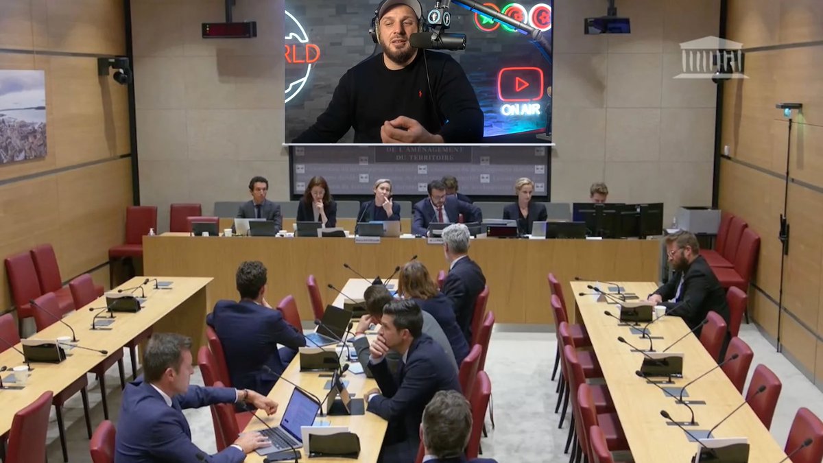 🇫🇷 FLASH | "Je les déteste ces hatay". L’influenceur Bassem a INSULTÉ les députés en pleine audition, pensant que son micro était coupé.