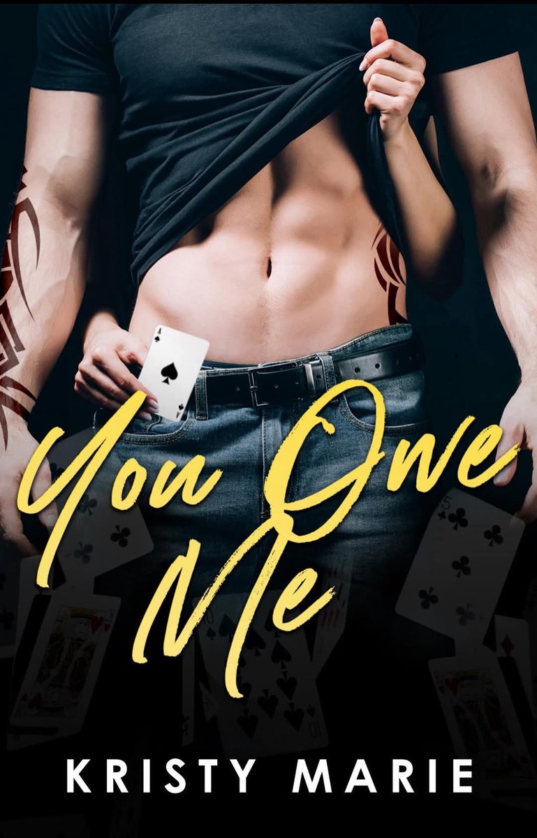 🔥♠️ COVER REVEAL ♠️🔥

<a href="/authorkristym/">Kristy Marie</a> has revealed the hot new cover of You Owe Me, the highly anticipated sequel to IOU, coming July 17th! 

Sign up to read it early→ bit.ly/4dLen5X

Add it to Goodreads: bit.ly/4jvNCn5