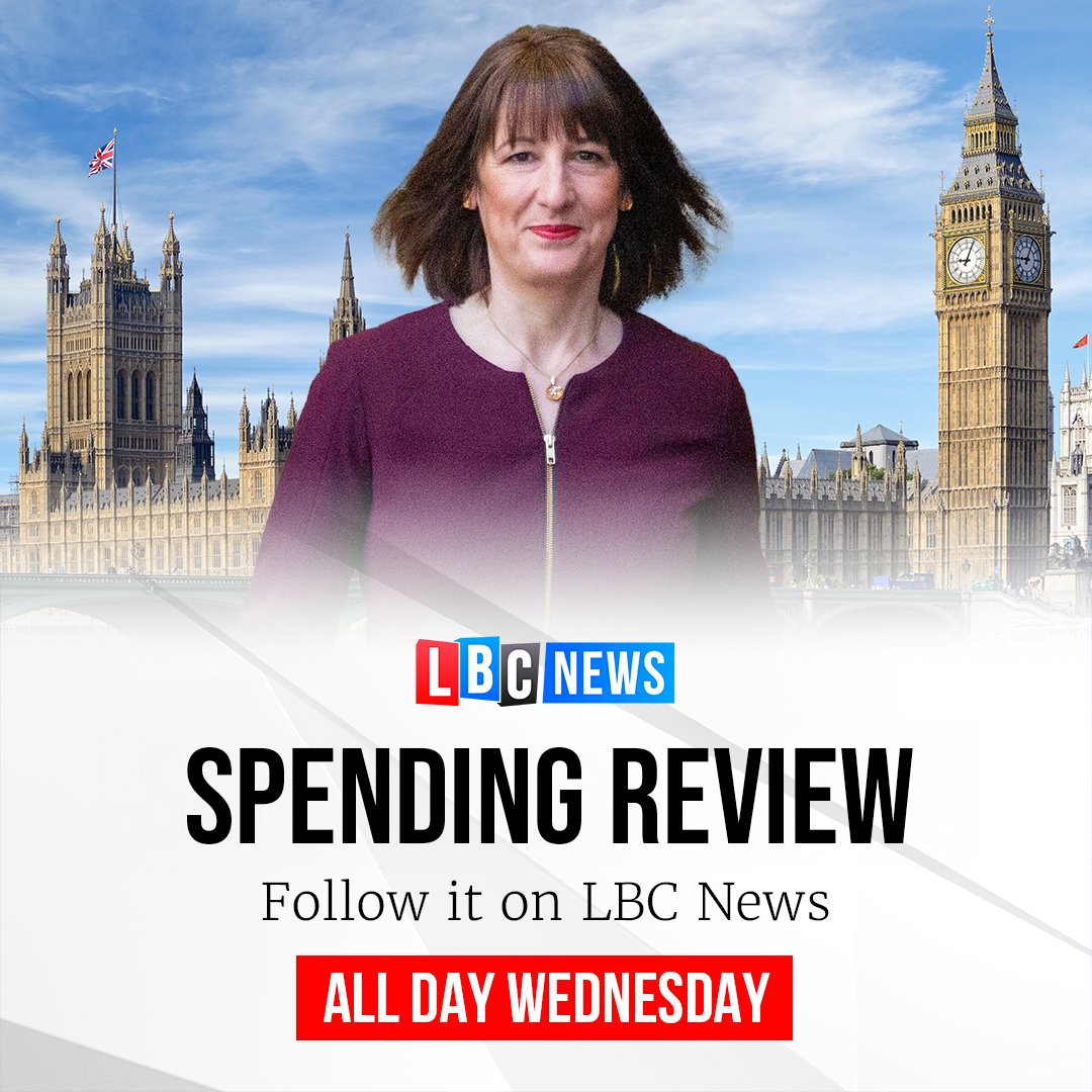 From 4 with <a href="/charlotterlynch/">Charlotte Lynch</a> and <a href="/johnstratford/">John Stratford</a> 

Reaction live from Westminster after Rachel Reeves set out details of government spending plans to 2029

Plus, the latest from the United States

Listen:
l-bc.co/LBCNews