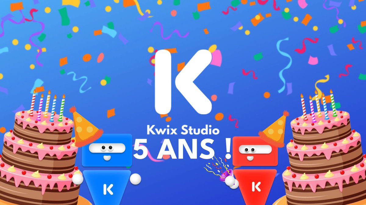 🥳 Il y a 5 ans jour pour jour, le 11 juin 2020, que Kwix Studio fut créé ! Joyeux Anniversaire !

Le temps passe vite n'empêche... 🧓

🫡En espérant que vous continuerez à nous suivre dans nos projets !

#anniversaire #indiegame #5years