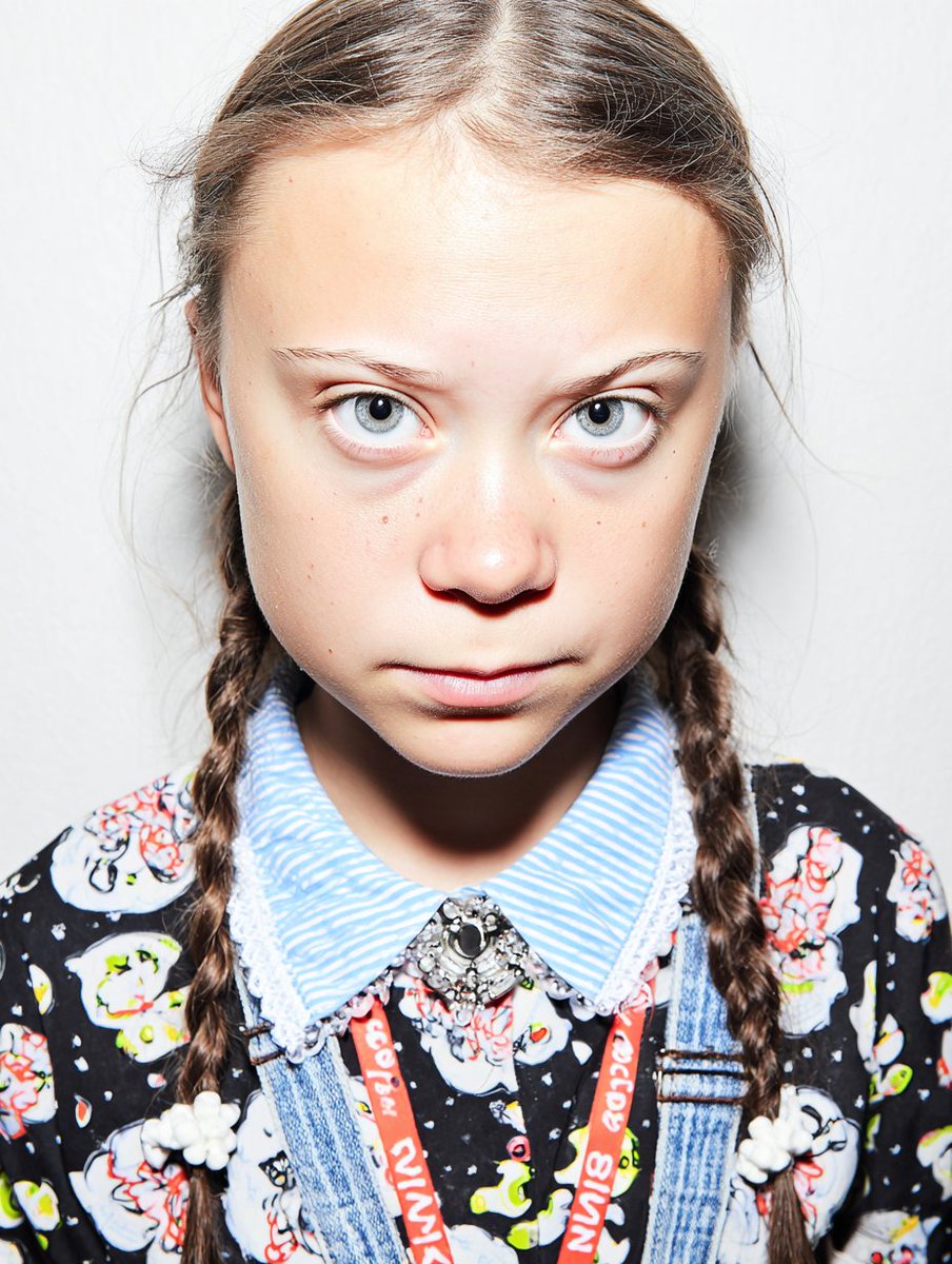 Ronin404's tweet image. Greta Thunberg