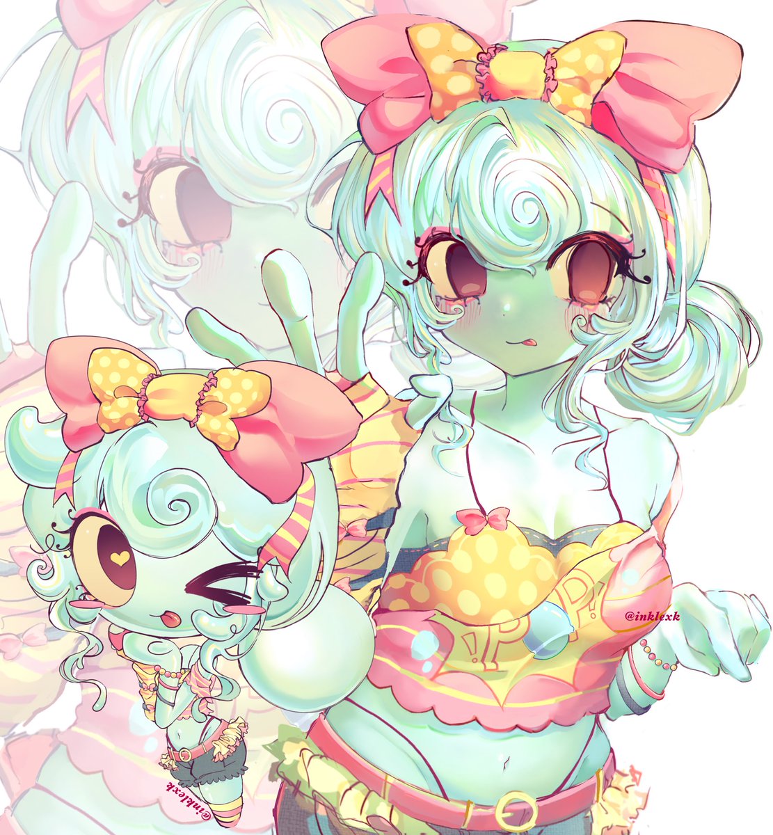 3….2….1….get ready and…FLOP
#Poppy #dandysworld