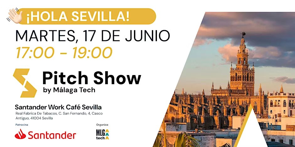 espacio_RES (@espacio_res) on Twitter photo 🎤 Pitch Show en Sevilla | Work Café Santander🚀
📅 Cuándo: 17 de junio
📍 Dónde: Work Café Santander (centro de Sevilla)
🎟️ Entrada libre con registro:
eventbrite.es/e/pitch-show-e…
<a href="/santander_es/">Santander España</a> 🎤 Pitch Show en Sevilla | Work Café Santander🚀
📅 Cuándo: 17 de junio
📍 Dónde: Work Café Santander (centro de Sevilla)
🎟️ Entrada libre con registro:
eventbrite.es/e/pitch-show-e…
<a href="/santander_es/">Santander España</a>