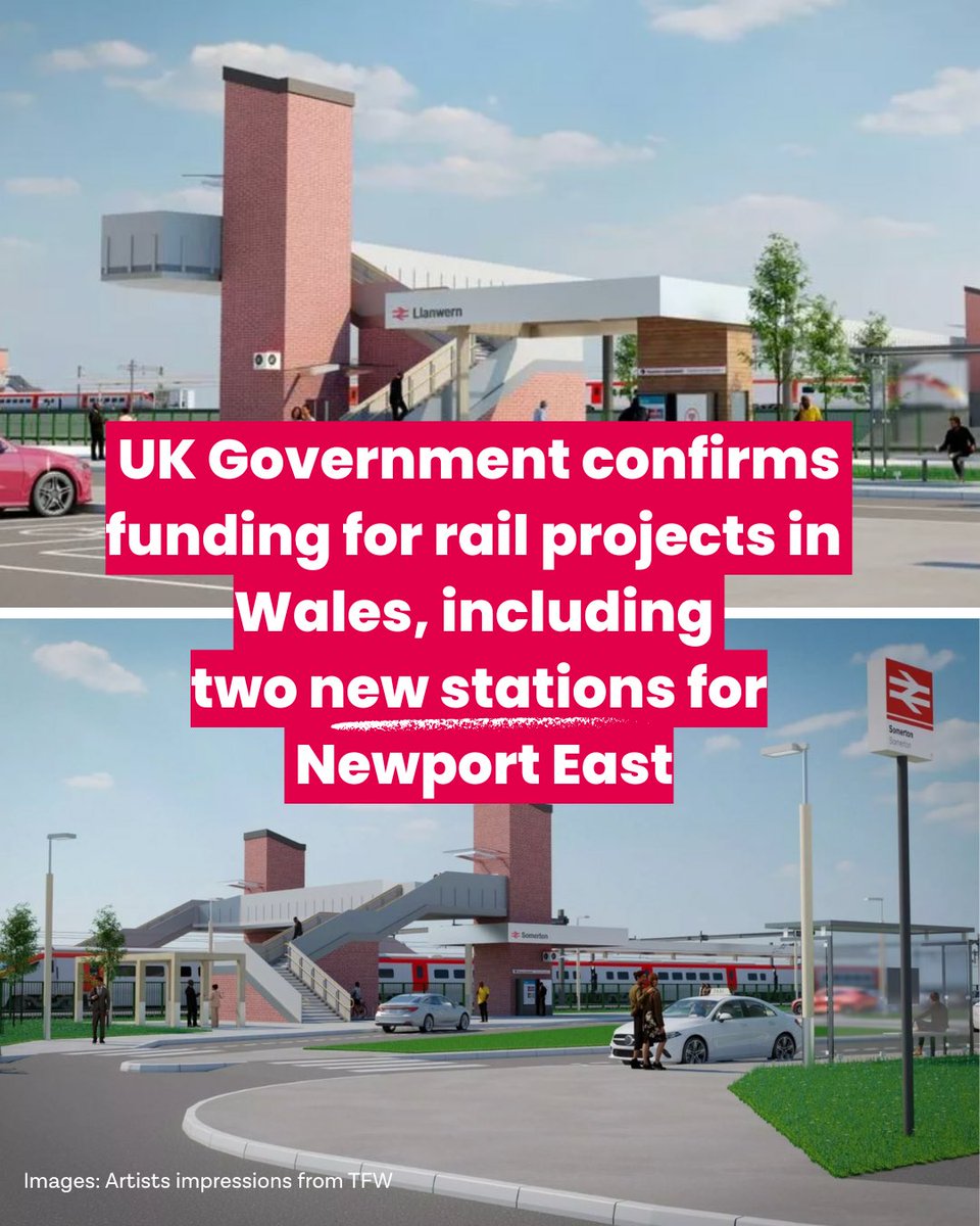 🚇 CONFIRMED - new rail funding for Newport East! 🚇

Hit the link to read more! ⤵️

🔗 jessicamorden.com/news/2025/06/1…