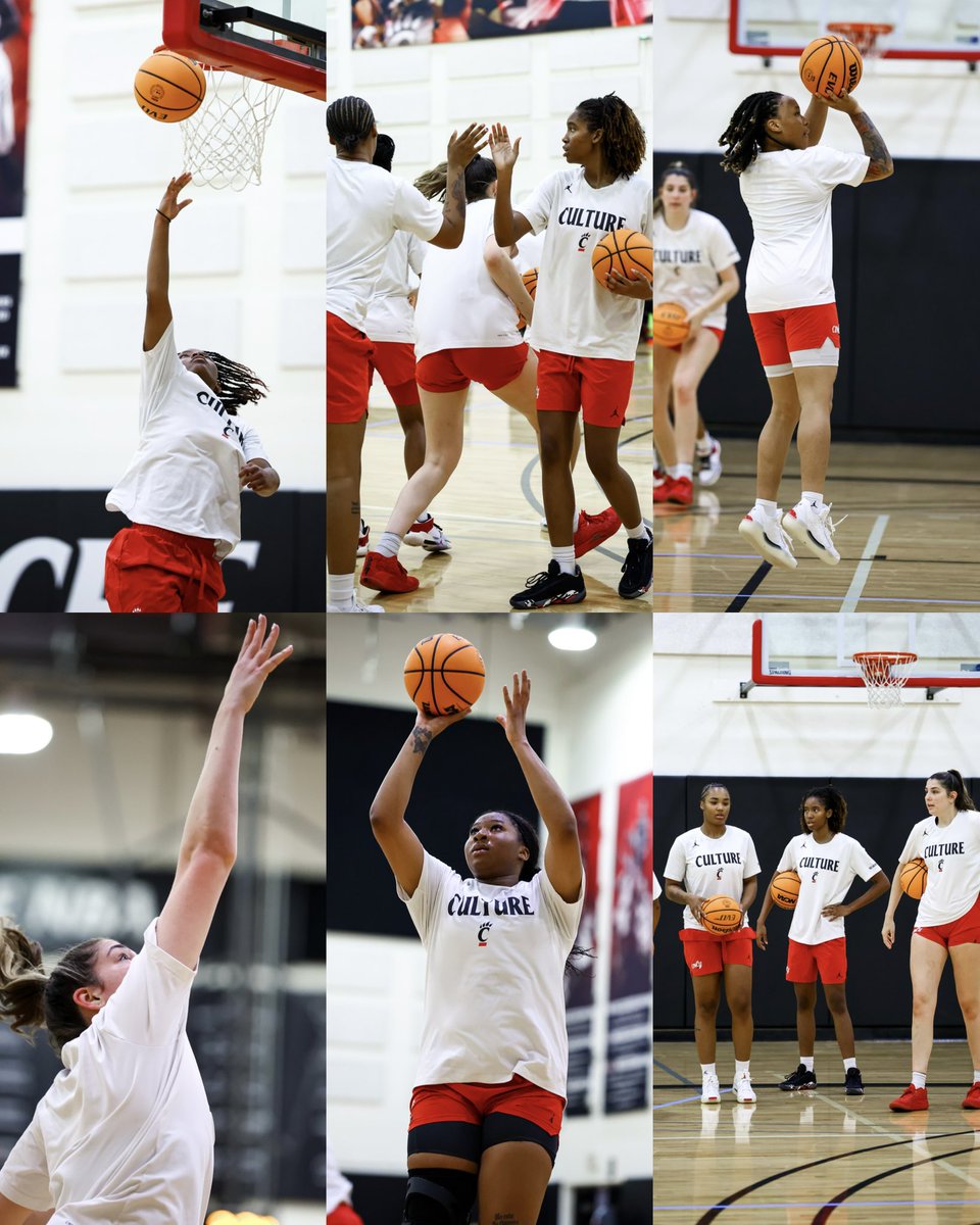 Cincinnati Women's Basketball (@gobearcatswbb) on Twitter photo Summer reps π
#TheSisterhood | #Bearcats Summer reps π
#TheSisterhood | #Bearcats
