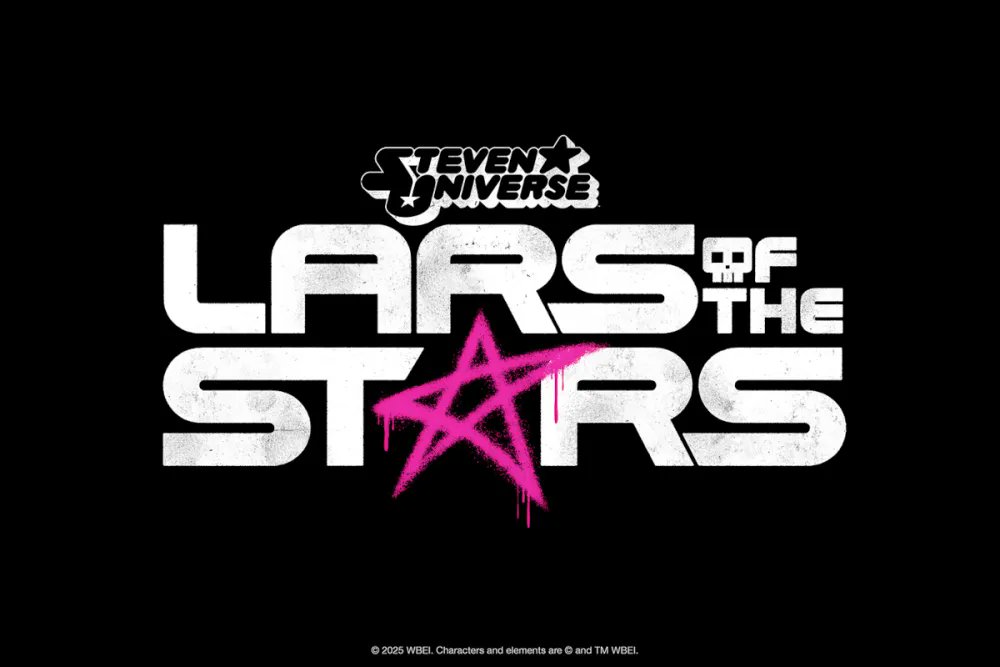 The official logo for the ‘Steven Universe’ spinoff series ‘Lars of the Stars’

The series is coming soon to Prime Video.