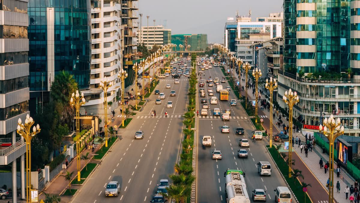 KirosTeshager's tweet image. The Addis Ababa Corridor shines even brighter at night — a symbol of Ethiopia’s growing infrastructure, connectivity, and urban transformation.
As the lights stretch into the horizon, they reflect not only development, but the vibrant energy of a rising city. #CorridorDevelopment