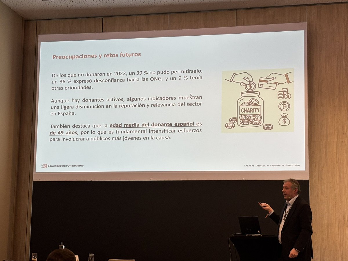 AEFundraising (@aefundraising) on Twitter photo Rafa Vallet de <a href="/CECAMAGAN/">@CECAMAGAN</a> analiza “La importancia de la financiación externa: las donaciones Internacionales” y la situación de la captación de fondos en España
#XXIIICongresoFundraising Rafa Vallet de <a href="/CECAMAGAN/">@CECAMAGAN</a> analiza “La importancia de la financiación externa: las donaciones Internacionales” y la situación de la captación de fondos en España
#XXIIICongresoFundraising