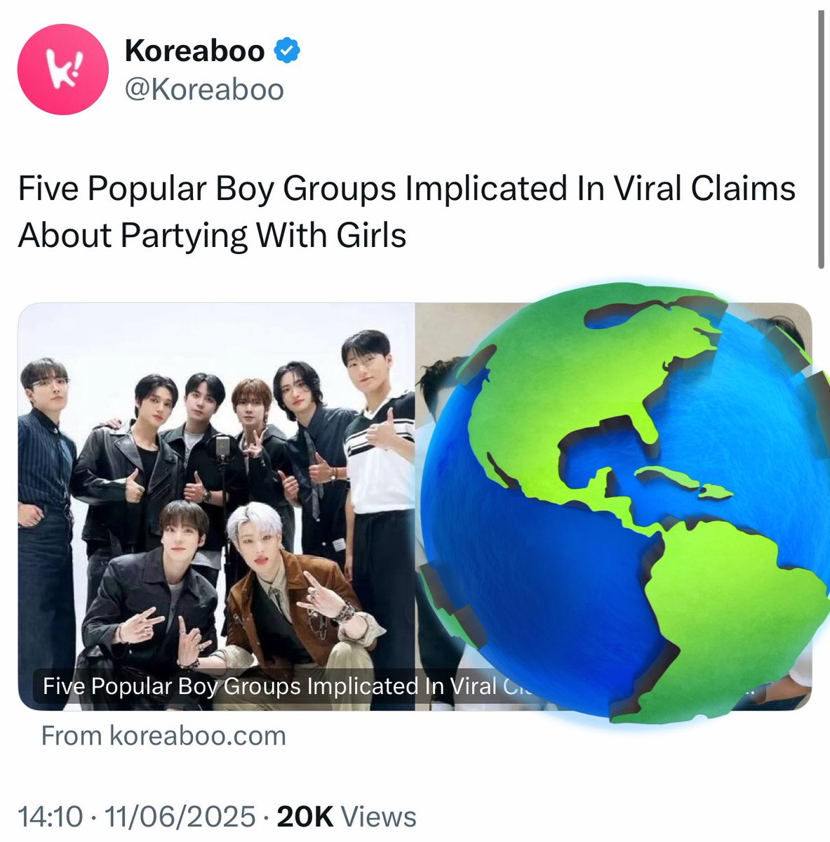 protectsmg0809's tweet image. 📣MASS REPORT📣

post :
🔗 tinyurl.com/2z7du5zn

Report as :
- Privacy -&amp;gt; 1st option -&amp;gt; someone else’s 
- SPAM
📢Please report the article as well📢

they’re saying 🐥 has been seen lying about his job at a club