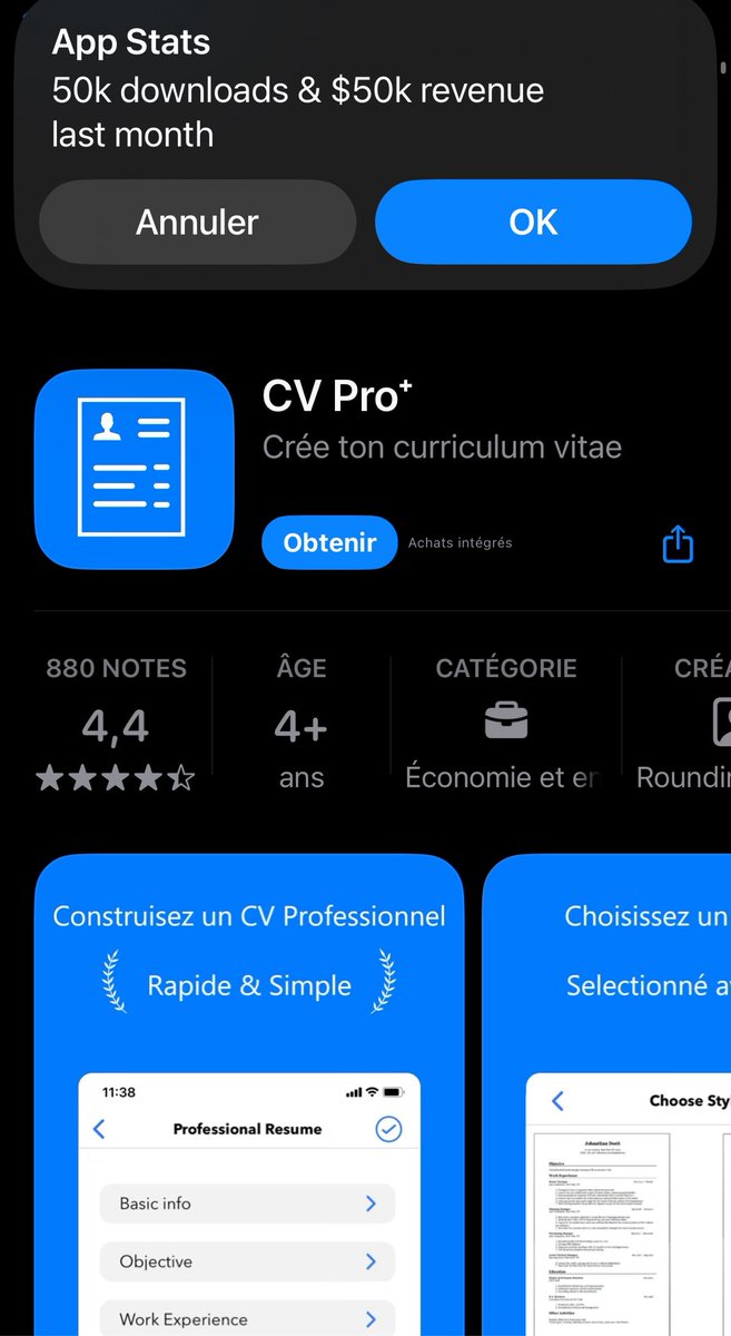 des apps de CV font 50k mrr et vous continuez à chercher l’idée du siècle 

commencez par régler votre pb et trouvez des gens qui ont le même