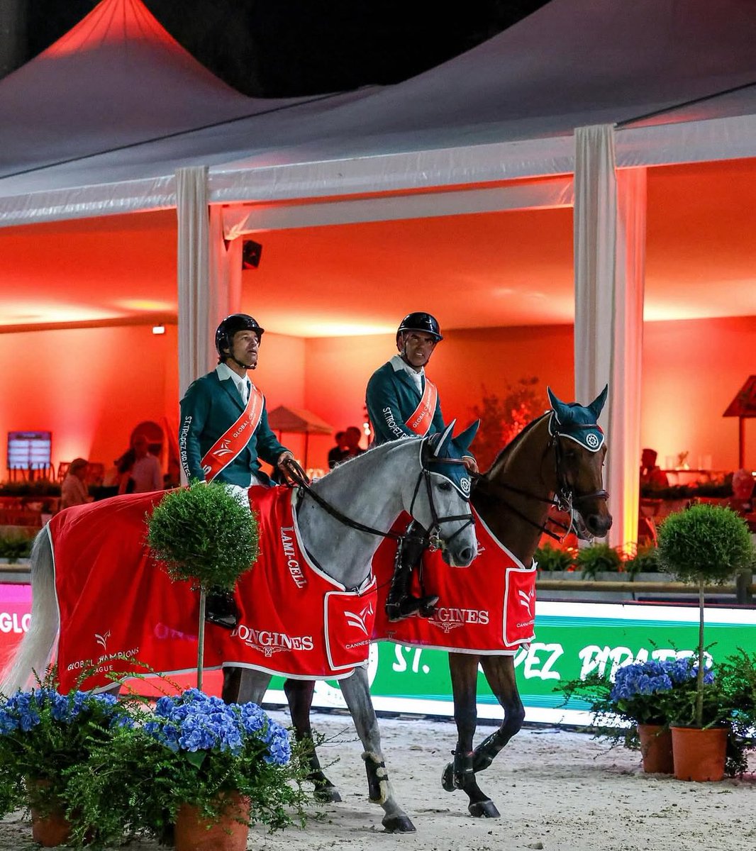 GCL_Official's tweet photo. Eyes on a third win for the St. Tropez Pirates 💪🏼 Can they do it? Let’s weigh their odds 👀🏆👇🏼 #GCL #GlobalChampions #ShowJumping #Ramatuelle #StTropez
https://t.co/v8Pou9UyQr https://t.co/uxQ2Revi3N