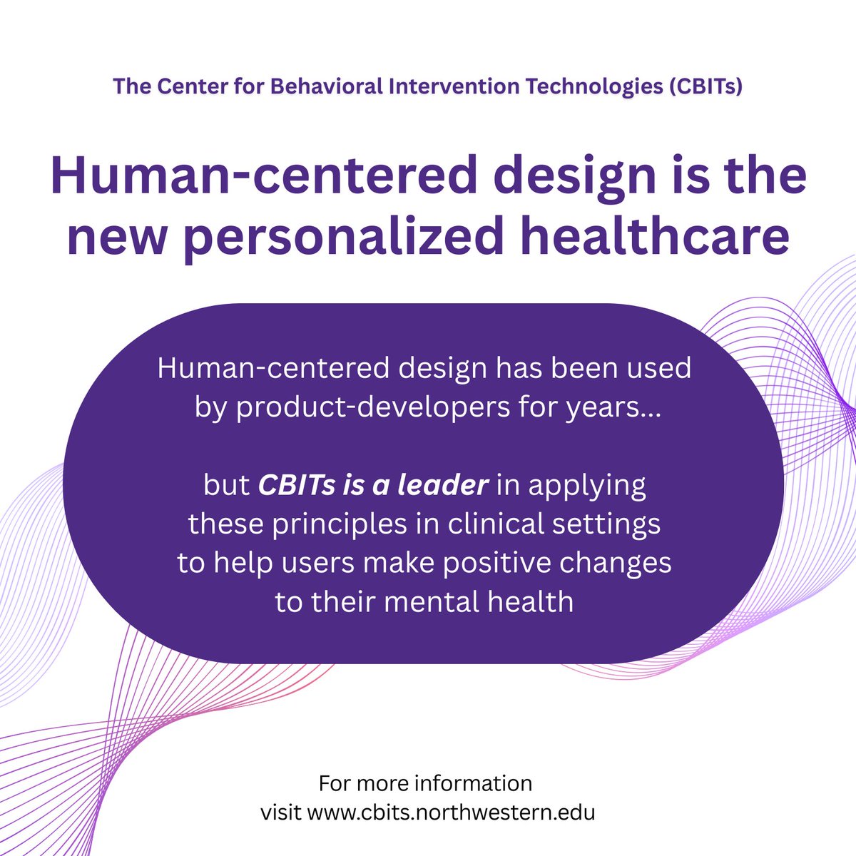 cbitshealth's tweet image. At CBITs, we’re leading the way in applying human-centered design to digital mental health tools by designing and testing technologies with users, for users.
Want to learn more?
📚 Check out the resources from our Design for Digital Health Reading Course!
tinyurl.com/4btx6hpn