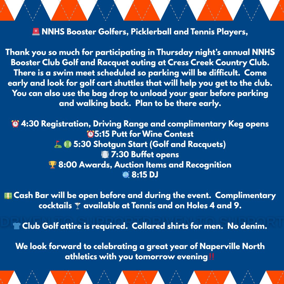 NNHS Boosters (@nnhsboosters) on Twitter photo 🚨Please read IMPORTANT DETAILS ‼️
<a href="/NNHS_Athletics_/">Naperville North Athletics</a> <a href="/wachtel_NNHS/">Jay Wachtel - NNHS</a> <a href="/NNactivities/">Activities</a> 🚨Please read IMPORTANT DETAILS ‼️
<a href="/NNHS_Athletics_/">Naperville North Athletics</a> <a href="/wachtel_NNHS/">Jay Wachtel - NNHS</a> <a href="/NNactivities/">Activities</a>