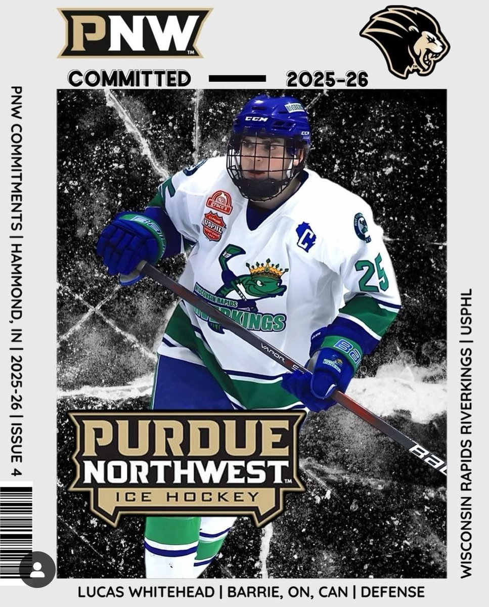 OHO Alumni Francesco and Lucas continue their path together to Purdue Northwest in the ACHA D1! 😃👏🏼🏒🔥