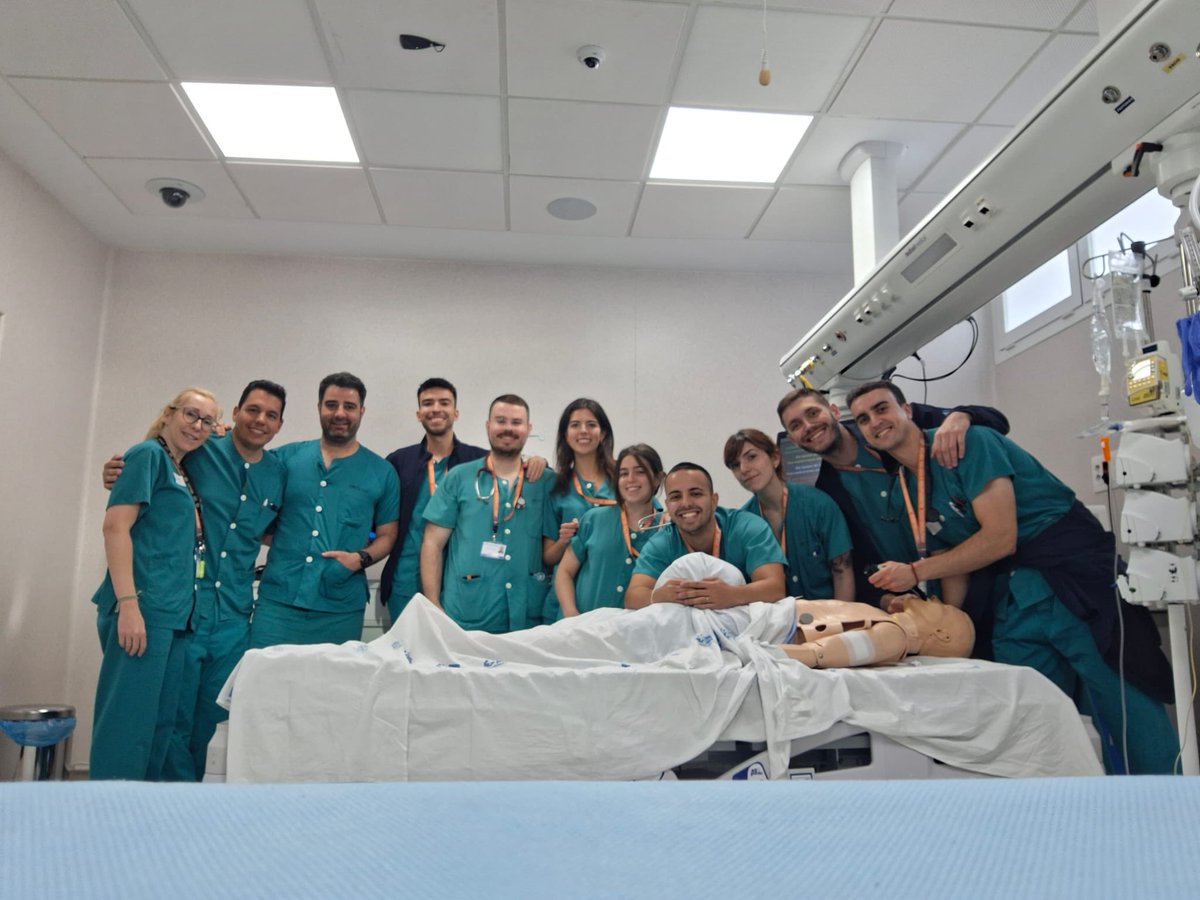 Anestesia • Hospital Universitario 12 de Octubre (@anestesiah12o) on Twitter photo ¡¡Vuelven unas nuevas jornadas de simulación clínica para residentes de anestesia <a href="/AnestesiaH12O/">Anestesia • Hospital Universitario 12 de Octubre</a> !! Aprendiendo en entornos seguros habilidades que van más allá de lo clínico. 👩🏼🏫 💪🏼 ¡¡Vuelven unas nuevas jornadas de simulación clínica para residentes de anestesia <a href="/AnestesiaH12O/">Anestesia • Hospital Universitario 12 de Octubre</a> !! Aprendiendo en entornos seguros habilidades que van más allá de lo clínico. 👩🏼🏫 💪🏼