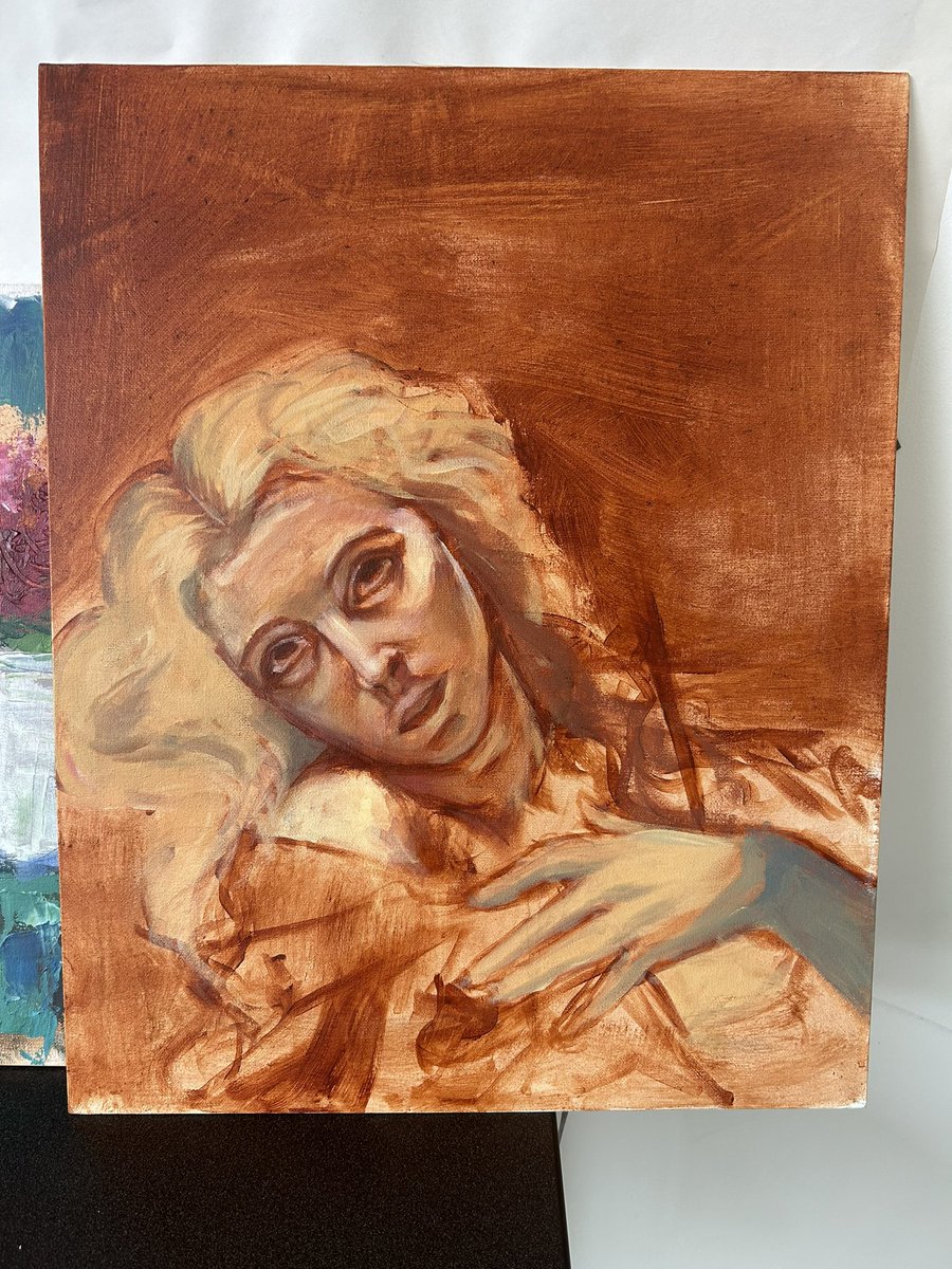 aryxzu's tweet image. i will start painting again this month..