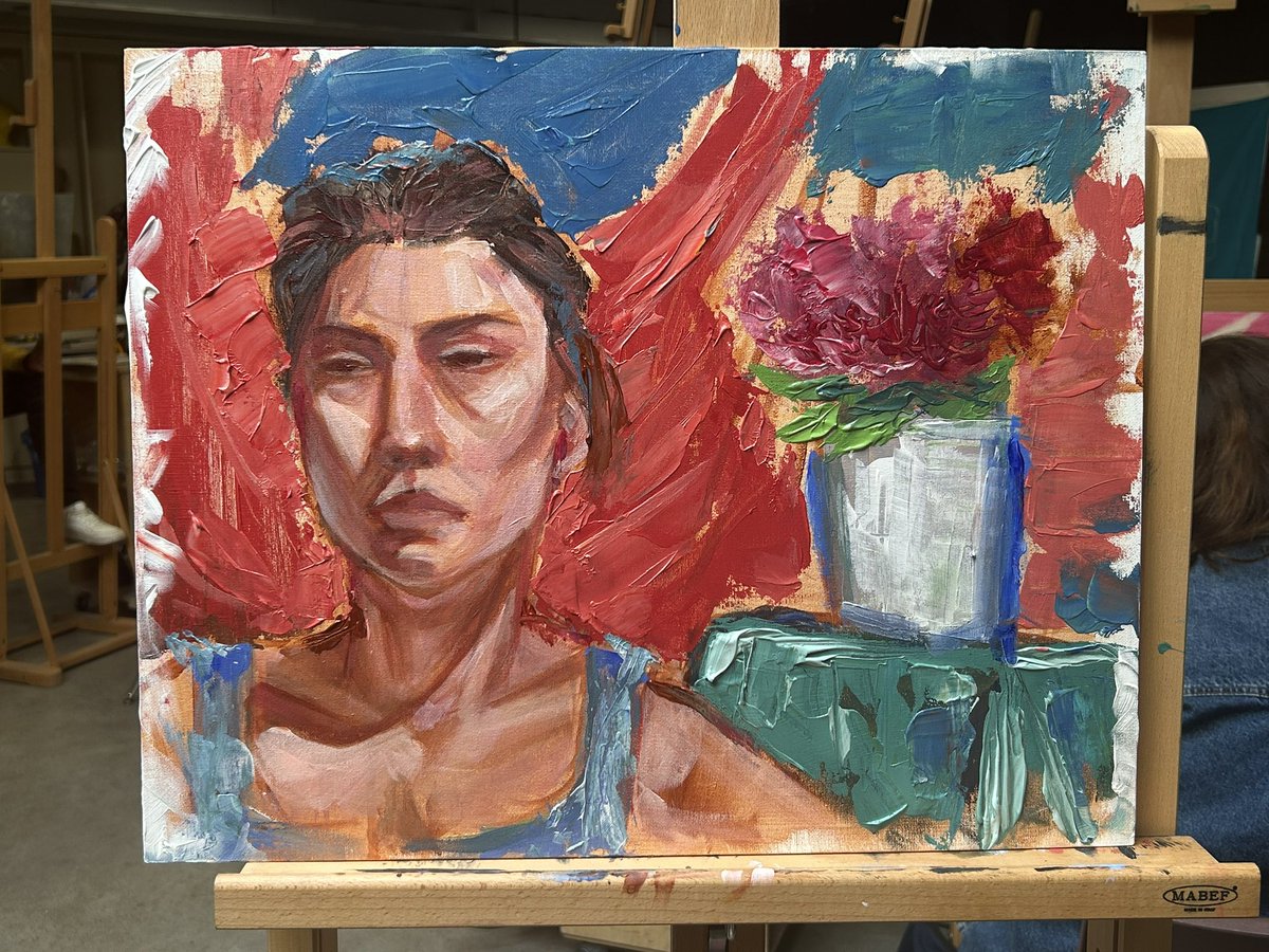 aryxzu's tweet image. i will start painting again this month..