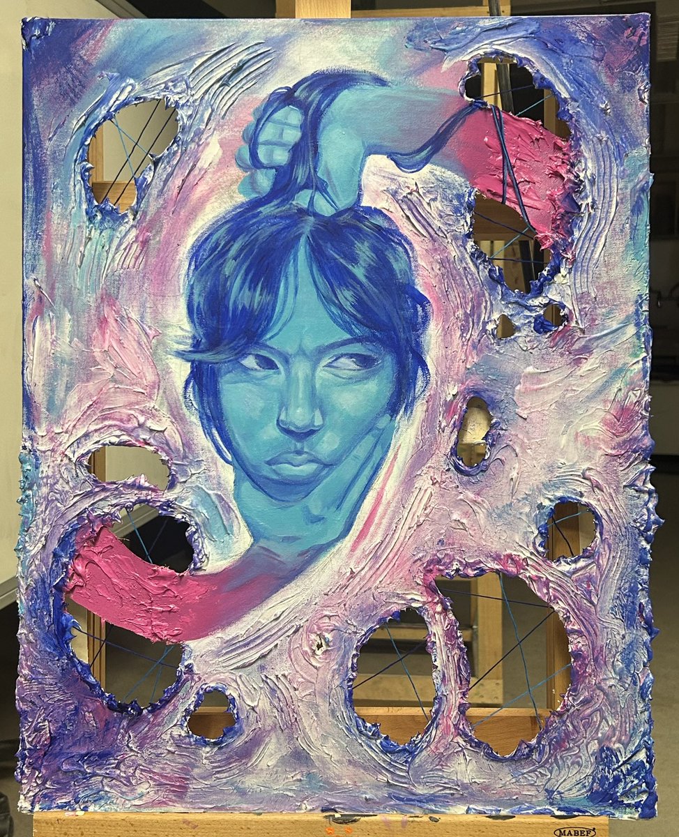 aryxzu's tweet image. i will start painting again this month..