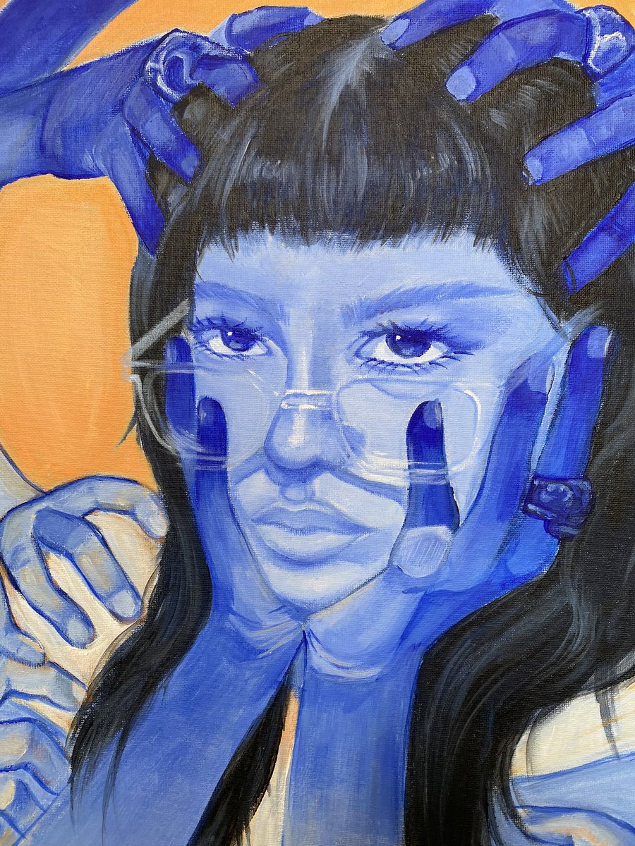 aryxzu's tweet image. i will start painting again this month..
