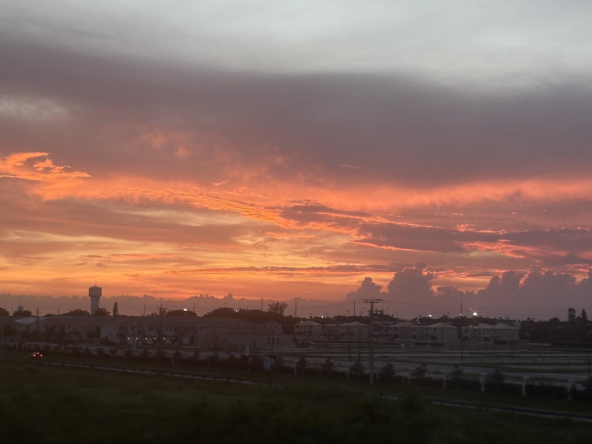 #sunset in Miami 🏝️🤩 #Miami #Florida