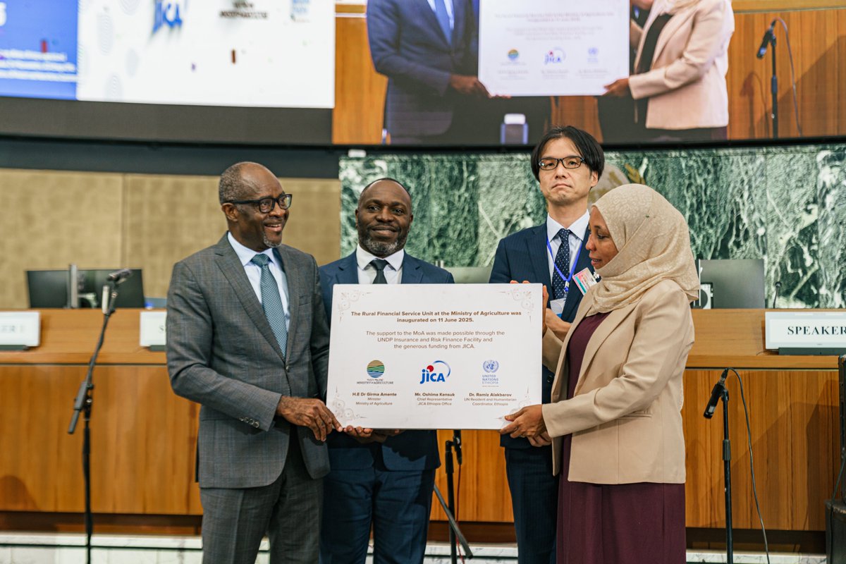 Today, at the Financial Resilience in Agriculture (FRA) Community of Practice forum, <a href="/UNEthiopia/">UN Ethiopia</a> Head Dr. <a href="/RamizAlakbarov/">Dr. Ramiz Alakbarov</a> underlined the need to strengthen resilience to climate and financial shocks to safeguard farmers and vital food systems.