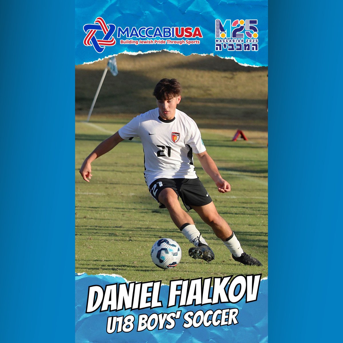 Excited to be part of the US soccer team at <a href="/MaccabiUSA/">MaccabiUSA</a> 2025!