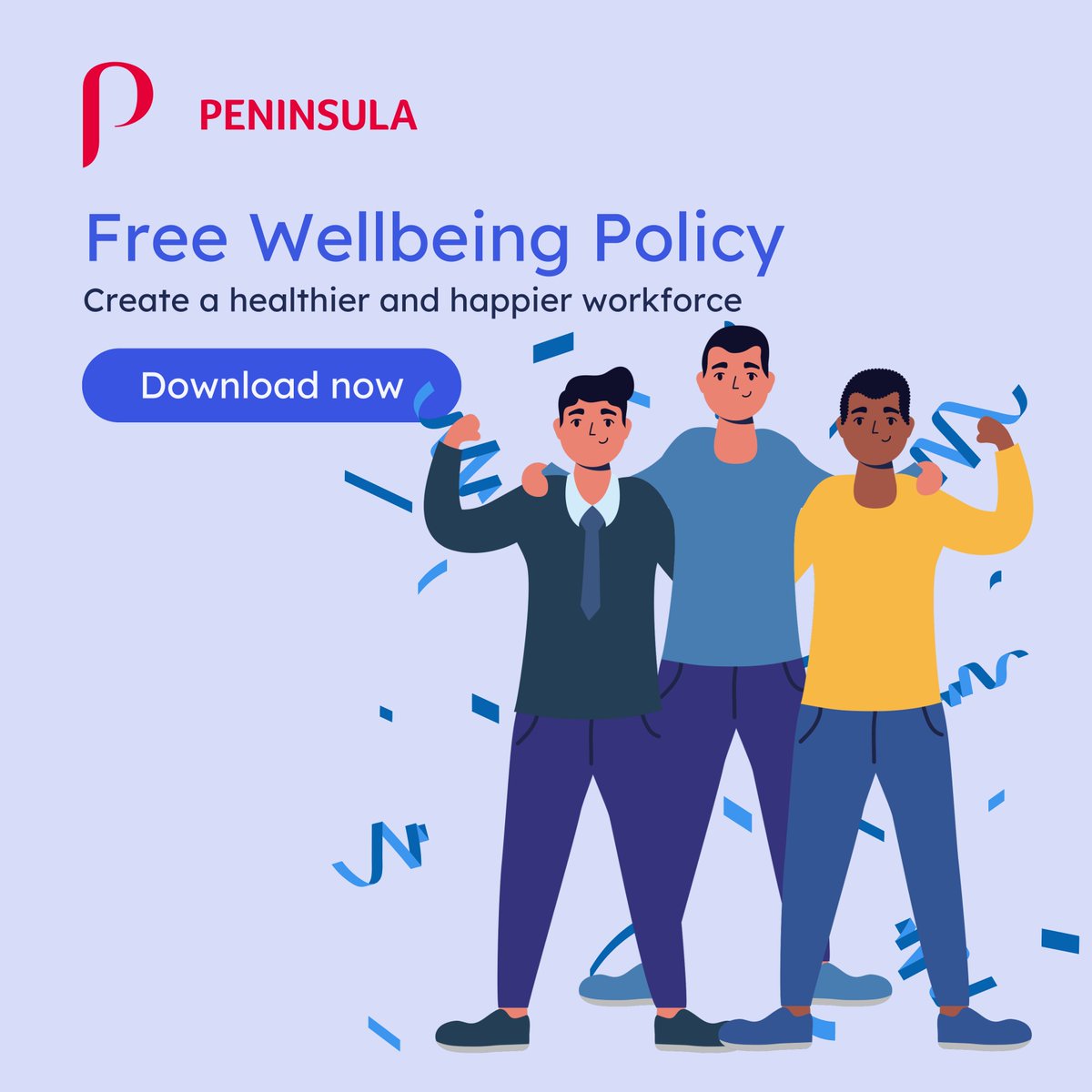 A dedicated wellbeing policy encourages staff to seek support when they need it and provides you with a step-by-step process to help them manage their health at work.

Download our FREE Employee Wellbeing Policy Template here: loom.ly/-NygyCM