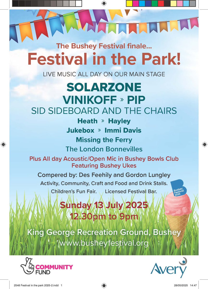 Not long to go! Go to our website for details of all our events 
busheyfestival.org