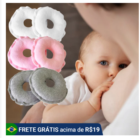LojasOficiais's tweet photo. 💗 Amamentar não precisa ser sinônimo de dor!

As Rosquinhas de Amamentação com tecido soft protegem seus mamilos contra rachaduras, feridas e atrito 😌✨
Antialérgicas, reutilizáveis e com pronta entrega 🚚💨

➡️ Confira o kit: https://t.co/OBU1QTyy33

#Amamentação #DicaDeMãe https://t.co/ZPOCBn420t