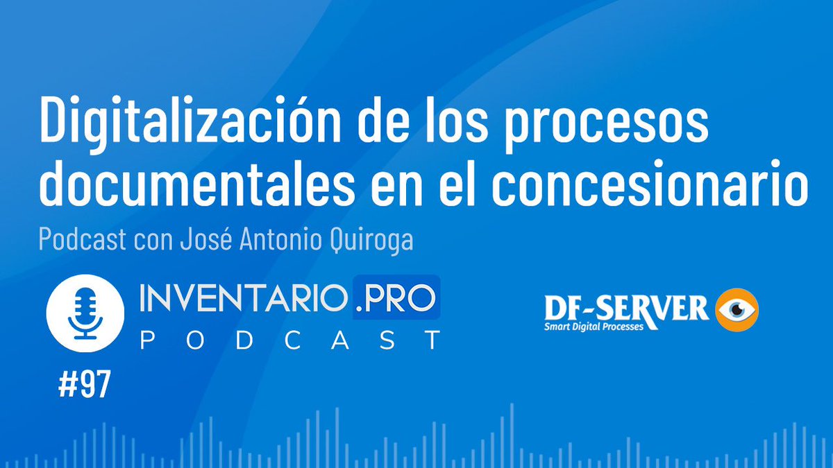 ¿Cuánto tiempo cuesta la gestión documental en un concesionario y cómo digitalizarla para optimizarlo?

Hablamos con José Antonio Quiroga (DF Server) sobre cómo la digitalización de procesos documentales mejora márgenes y atención al cliente.

🎧 Escúchalo buff.ly/klofOut