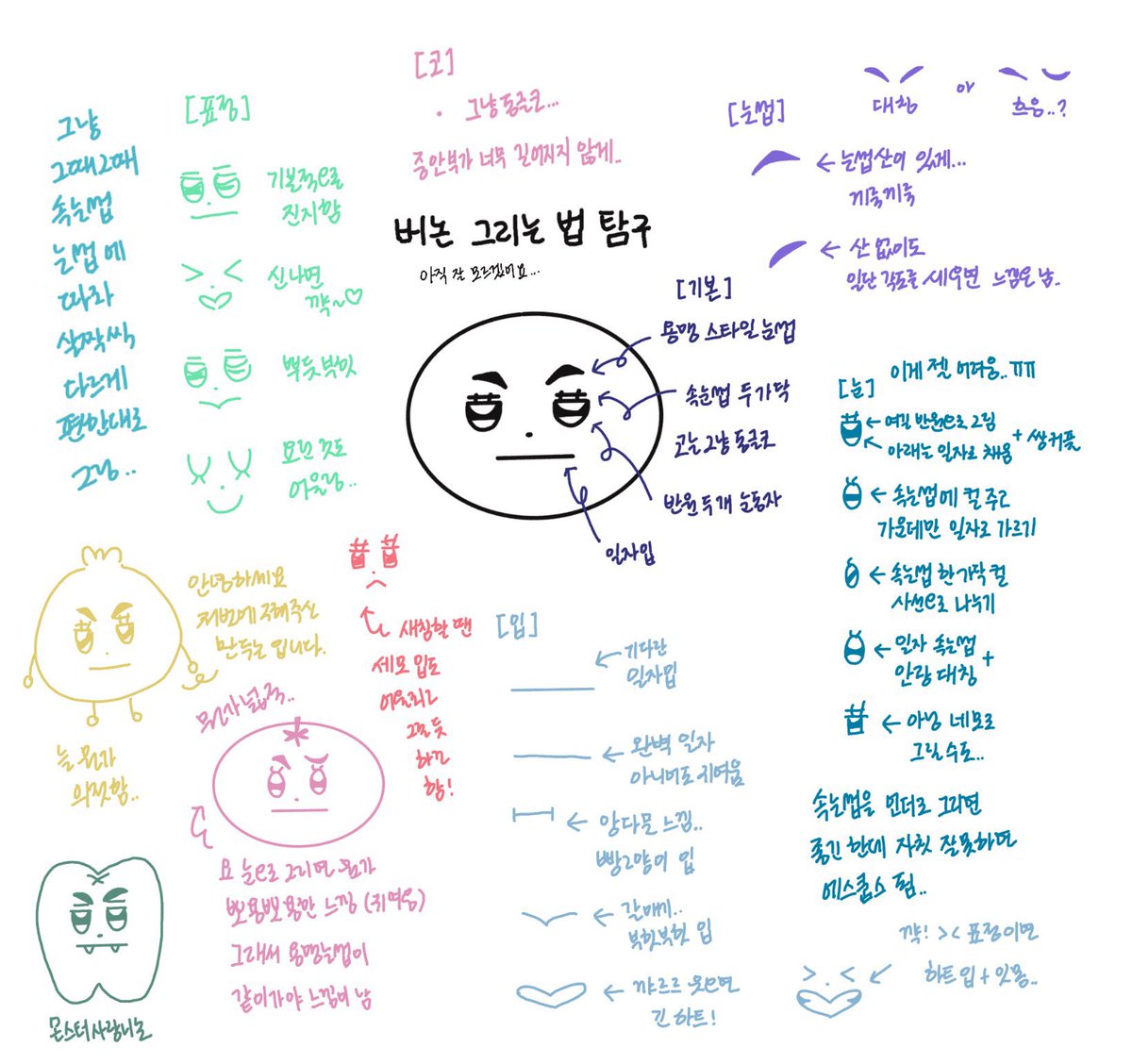 전 요즘 보노니님 그리기 연습을 해요
(걍재밌어서…자기만족용)
근데 아직 그림체 정착을 못 했어요 나나나 🎶