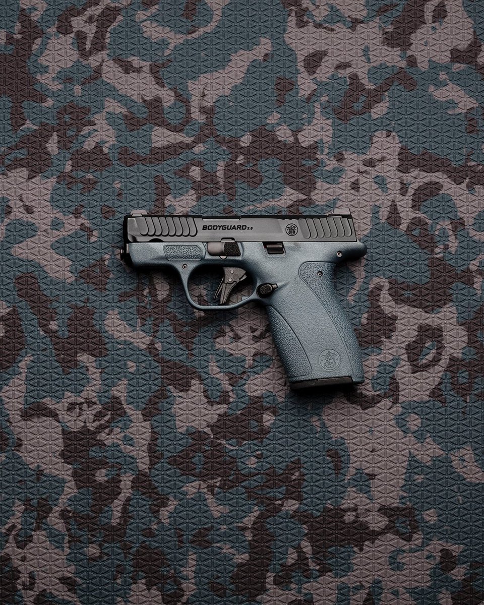 Smith_WessonInc's tweet image. Would you rock the new Blue Titanium colored Bodyguard 2.0?