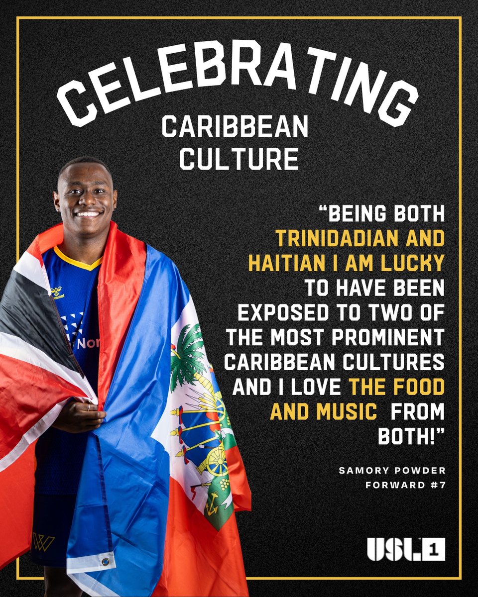 Westchester Soccer Club (@westchestersc) on Twitter photo There's something special about soccer in the Caribbean.
Meet a few of our players with Caribbean connections; learn what they love most about soccer and Caribbean culture!
🇹🇹🇯🇲🇭🇹
<a href="/USLLeagueOne/">USL League One</a> <a href="/NorthwellHealth/">Northwell Health</a> #SoccerCounty There's something special about soccer in the Caribbean.
Meet a few of our players with Caribbean connections; learn what they love most about soccer and Caribbean culture!
🇹🇹🇯🇲🇭🇹
<a href="/USLLeagueOne/">USL League One</a> <a href="/NorthwellHealth/">Northwell Health</a> #SoccerCounty