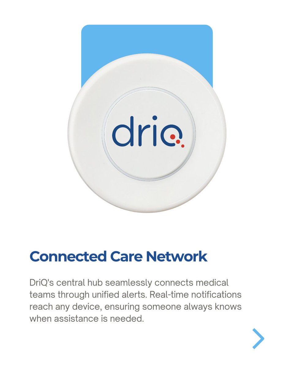 DriQHealth's tweet photo. DriQ Health unifies leak &amp; fall detection into real-time alerts—cutting workload and boosting resident safety. Data-Driven Dignity for every facility.

https://t.co/REe2I5tmgG https://t.co/ZLyDpTAiMA
