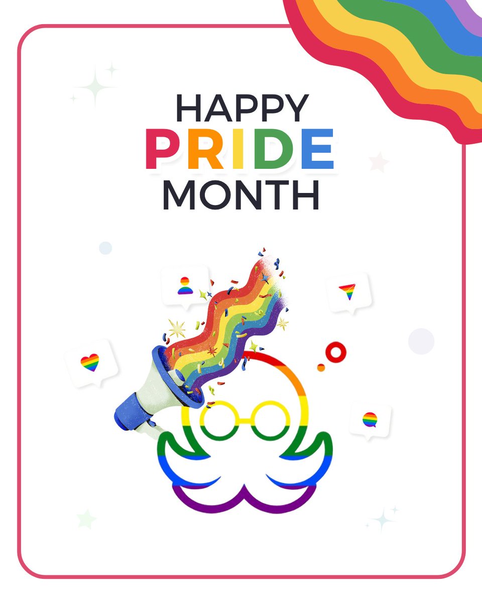 Happy Pride Month from Edgar! 🌈
This June, show the world what your brand stands for. 
Use your voice, your content, and your platform to uplift, include, and inspire. 💬✨

#pridemonth #Pride2025