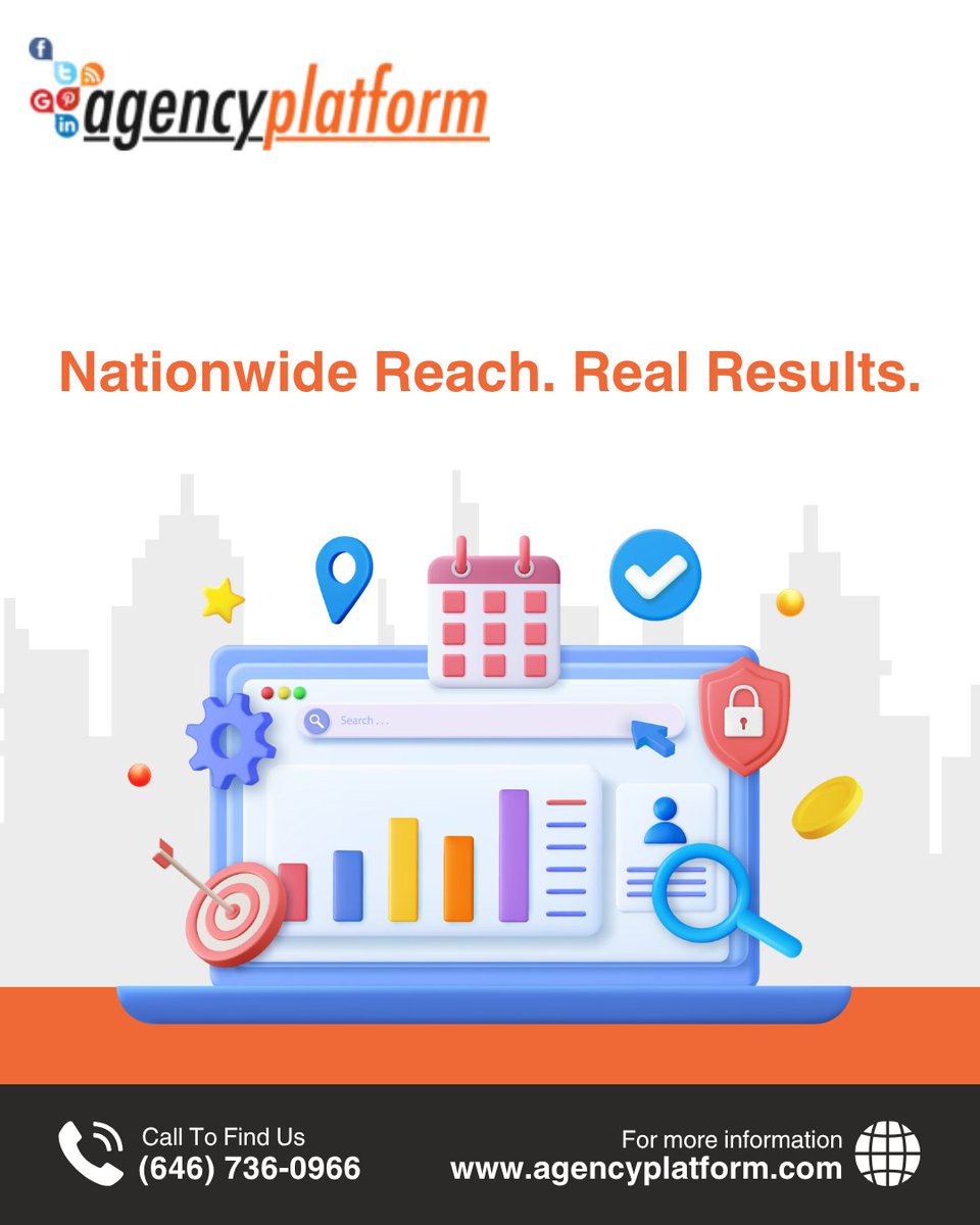 AgencyPlatform's tweet image. Want to rule the search results nationwide? 🗺️👑
Our National SEO campaigns are built for domination. - agencyplatform.com/seo-services/ 
#NationalSEO #SearchEngineSuccess #MarketingGoals