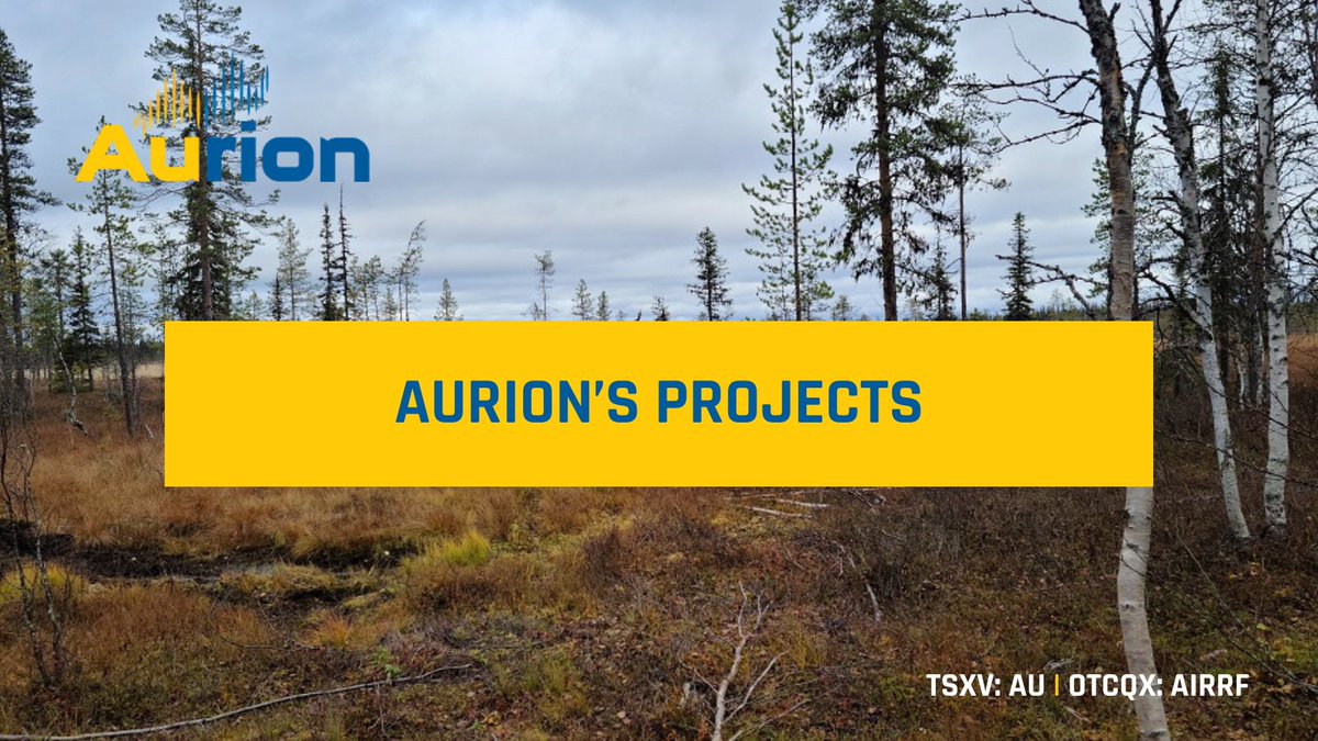 Aurion’s position in Finland’s Central Lapland Greenstone Belt offers scale, access, and upside.

From early-stage targets to advanced prospects, our portfolio spans one of the most prospective gold trends in Europe.

Get to know our projects: aurionresources.com/projects/

$AU $AIRRF