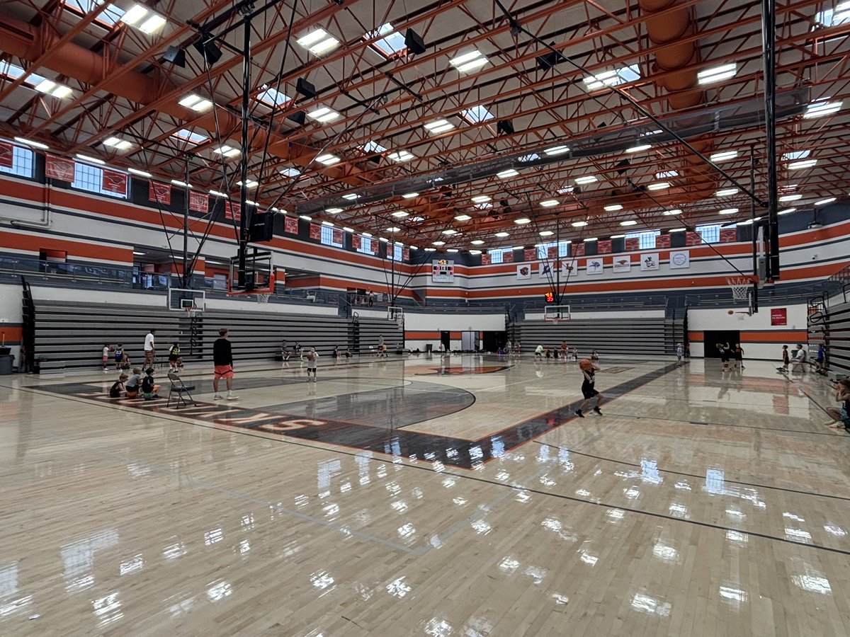 It’s competition day at <a href="/skyridgebb/">Skyridge Basketball</a> camp!