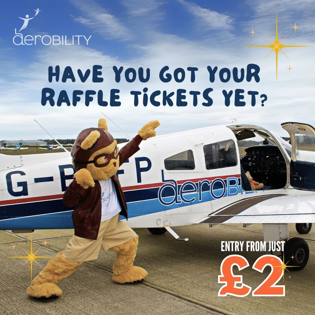 June’s draw is NOW OPEN!

Taking part means not only do you get to play in a fun game,  but also means you are directly supporting Aerobility's mission of making aviation more accessible to the disabled community. 

Use this link to play, good luck!  :  uk.givergy.com/aerobility5050