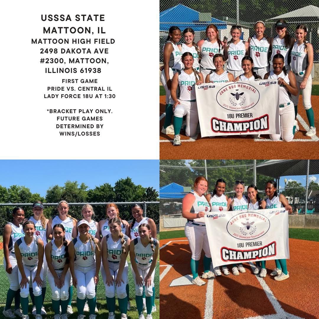 isabelladodd6's tweet photo. Our only Mattoon tournament this summer! The games are played between the Mattoon High School field and Lake Land College field! https://t.co/gZV7KpjmC4
