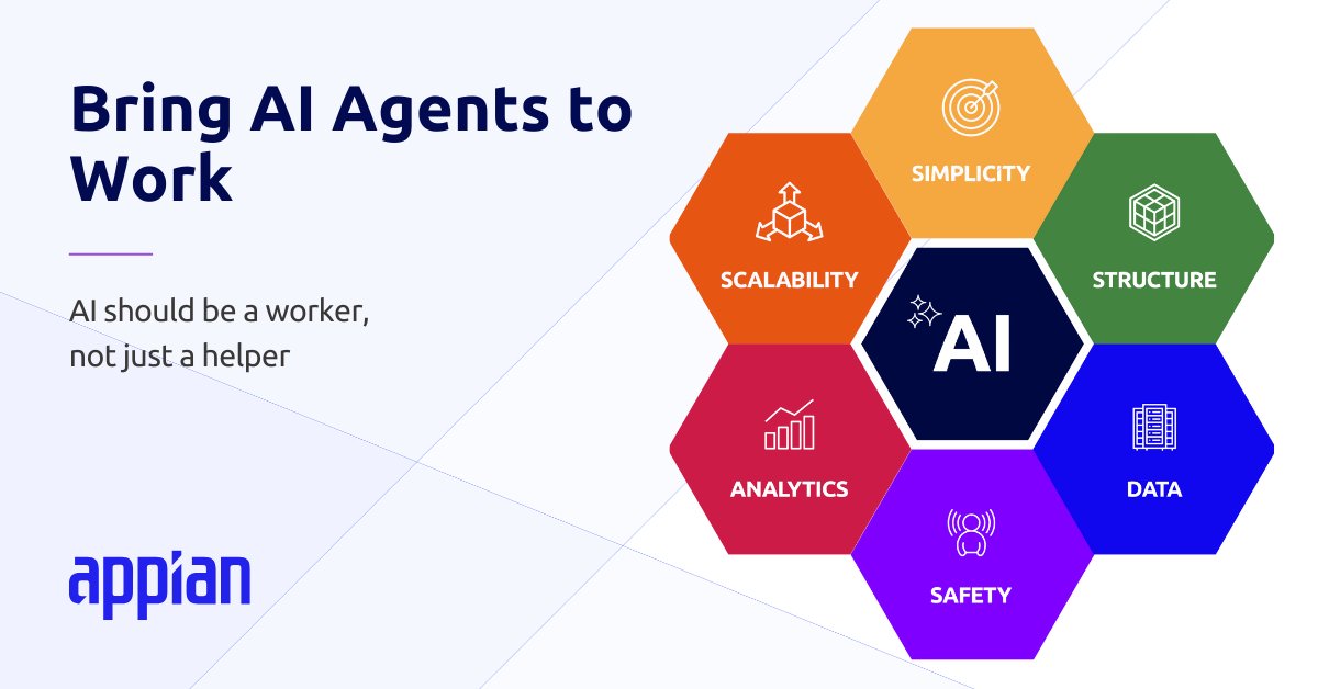 AppianIberia's tweet image. Appian ayuda a las organizaciones a lograr la transformación digital con facilidad y rapidez.

Transforme su negocio con IA: ap.pn/4ezkBFr #TheProcessCompany #AIinProcess