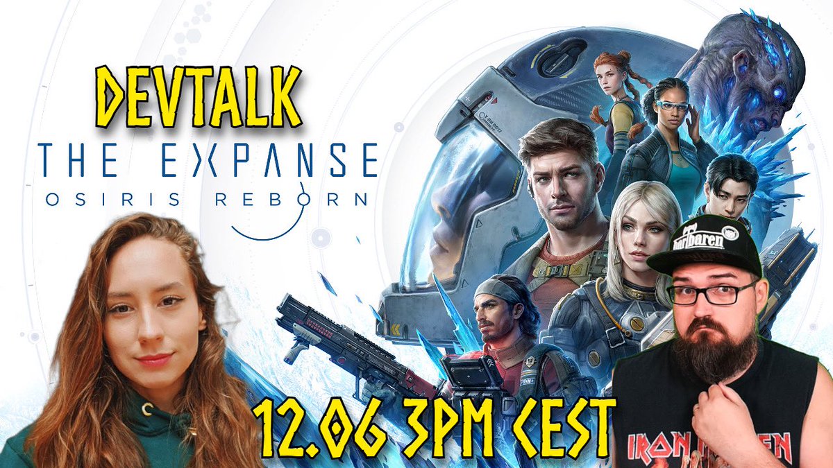 Stream Announcement — The Expanse: Osiris Reborn Devtalk

Our good friend <a href="/kormakrtv/">kormakrtv</a> is going live and he won’t be alone:
Yuliya Chernenko from Owlcat Games will join him to talk about the recently announced ARPG — The Expanse: Osiris Reborn!

🕓 June 12, 9:00 am EDT / 6:00 am