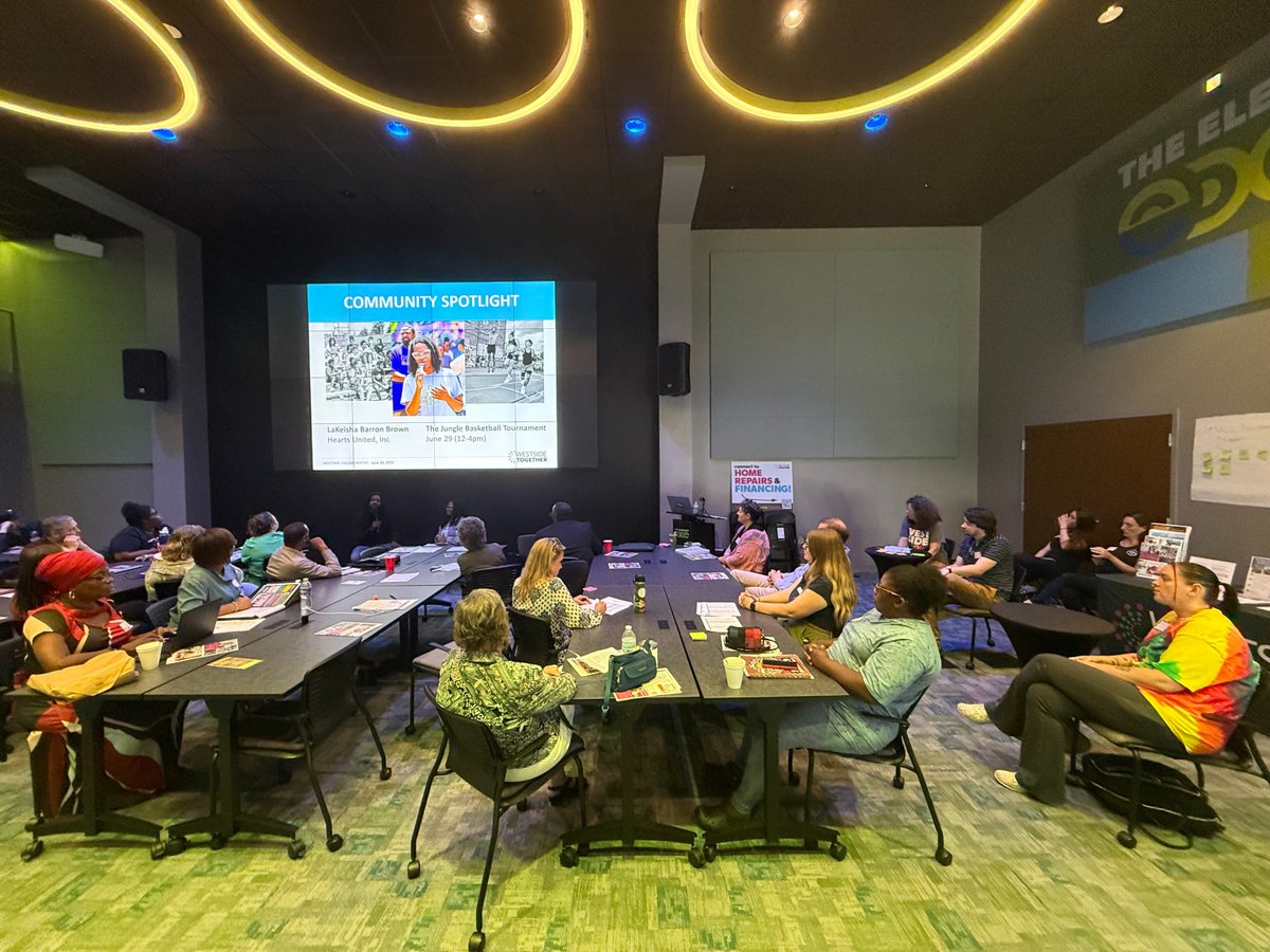 A few moments from today's West Side Together collaborative meeting in Charleston, WV — honored to have joined alongside the Center for Black Health &amp; Equity in building stronger, healthier communities!