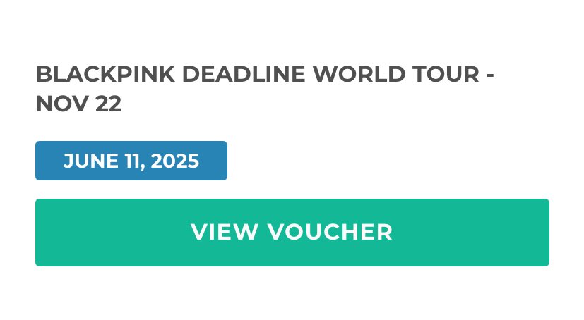 vncjrh's tweet photo. TICKETS FINALLY SECURED AFTER 7 YEARS !!!!!! https://t.co/ThdTJ6tkjk