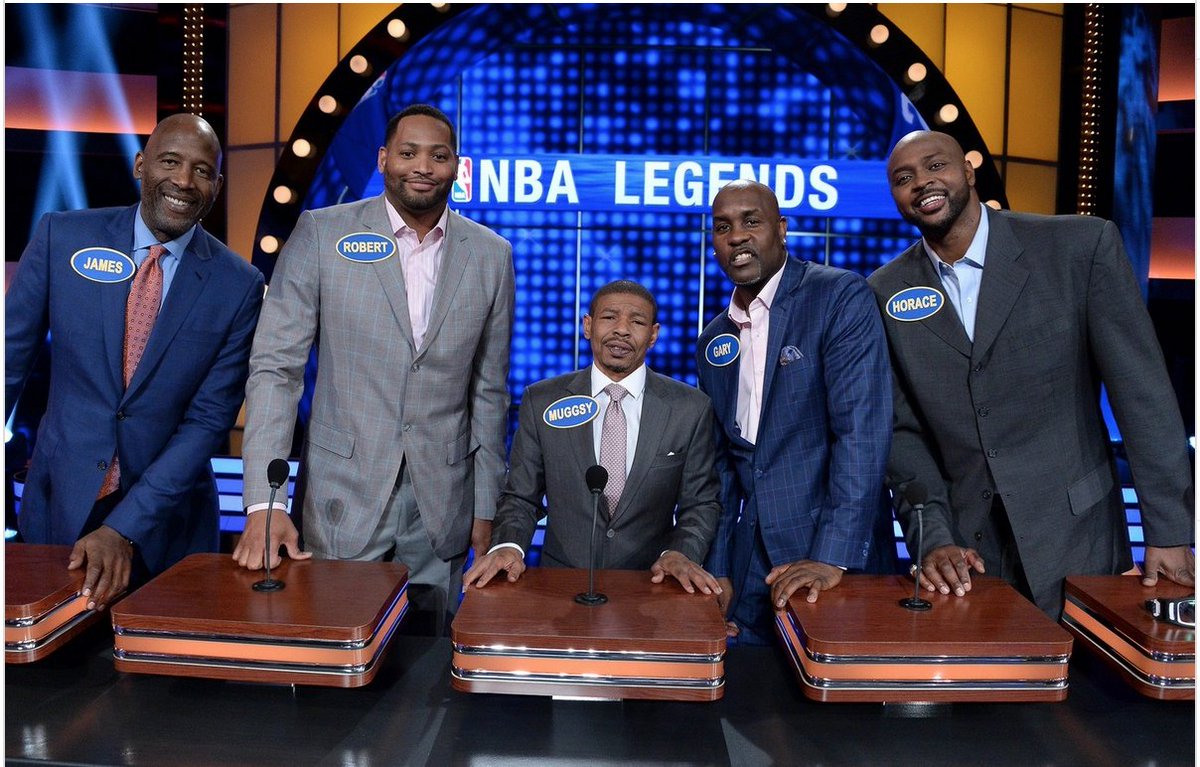 Who says the game stops at the buzzer? 🏀➡️📺

Back in 2022, I had the honor of hitting the Family Feud stage with some true basketball legends.

Once a team player, always a team player — even on game shows! 😎🔥

#heartoverheight #nbalegends #familyfeud