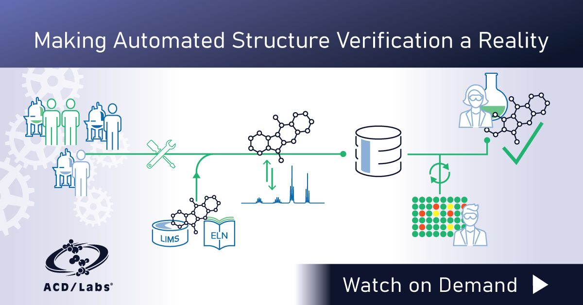 Did you miss our #webinar with Dimitris Argyropoulos on automated structure verification? Learn when to use #ASV strategies, which #NMR experiments work best, and how to boost your ASV workflow. Watch on-demand now: buff.ly/bfyUmvI