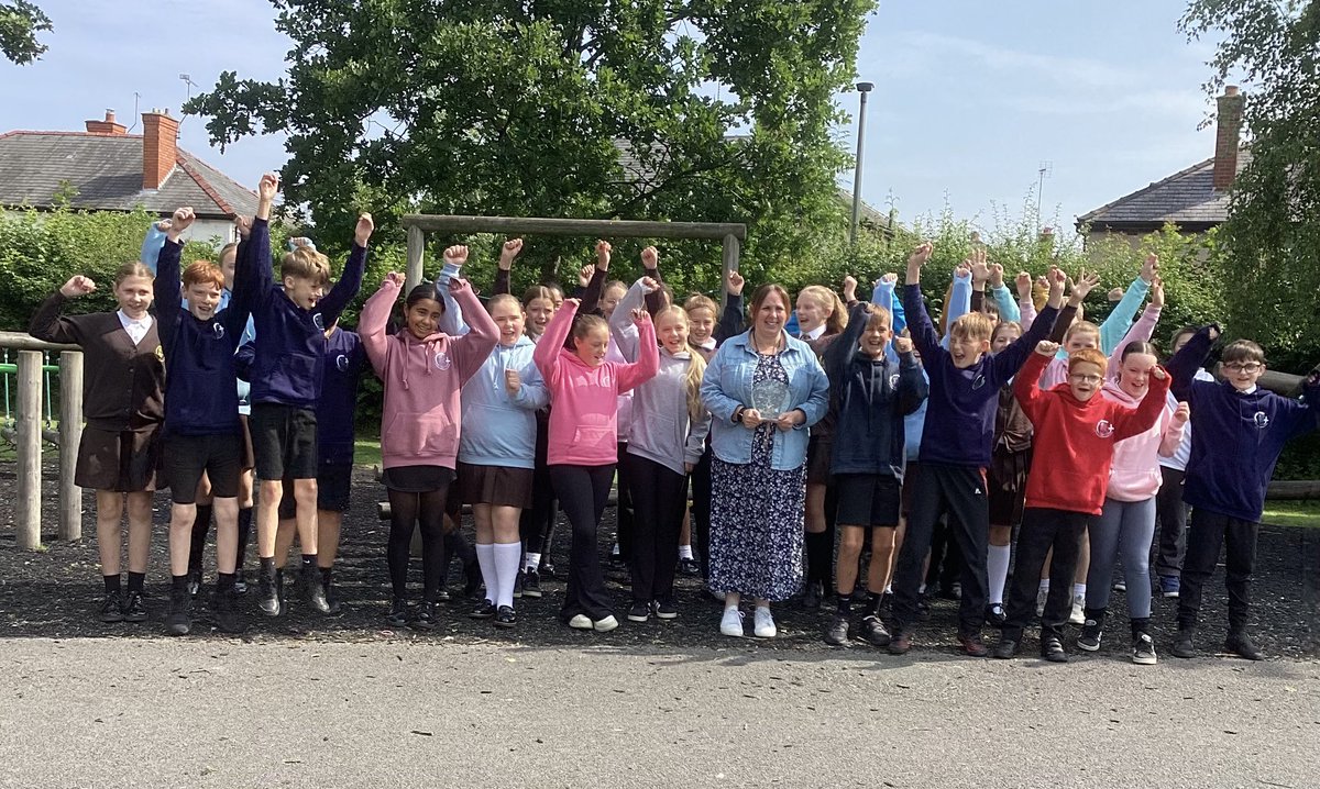 Wonderful news!!

This morning, The Chester Standard Education Awards came to visit St Clare’s to present Miss Bernise Whitley with the Primary School Teacher of the Year award.

Miss Whitley has been recognised for her fantastic commitment, dedication and inspirational teaching.