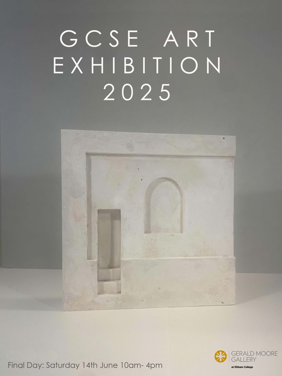 GCSE Art Exhibition 2025:
Please join us this Saturday 14 June (public day) 10am - 4pm to see the amazing work of our talented Year 11 students in GMG.
Enter Eltham College via Grove Park Road and use the pedestrian gate next to the Chapel to access the gallery.