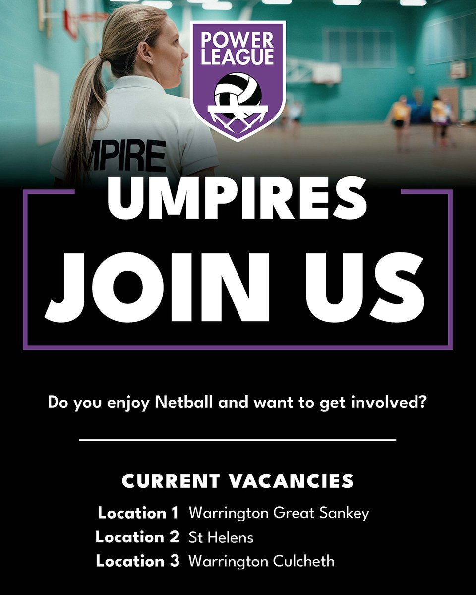 Umpires we need you!! We have vacancies available please contact me for more details.